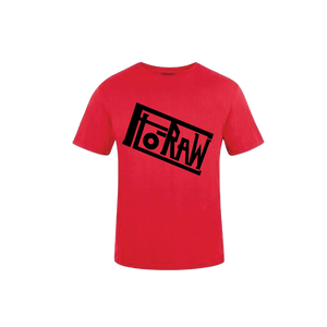 Red/Black Flo-Raw Tee