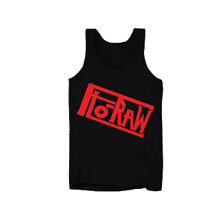 Men's Black/Red Flo-Raw Tank