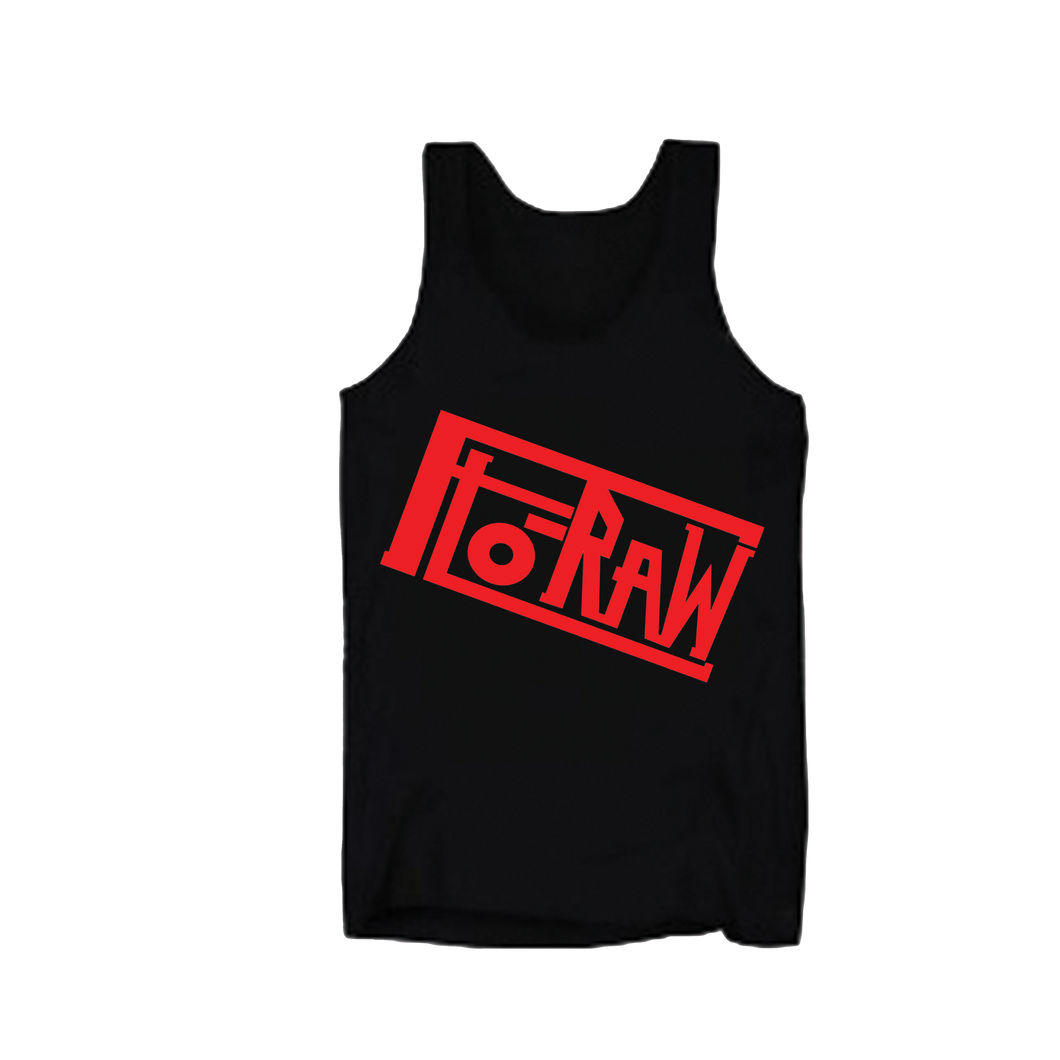 Men's Black/Red Flo-Raw Tank