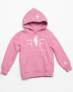 Pink/White Premium Hoody