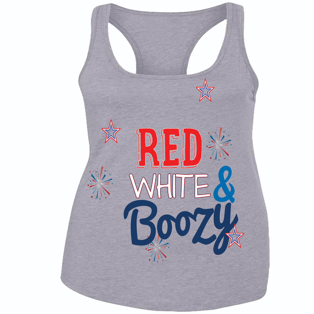 Red, White & Boozy Tank