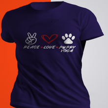 Load image into Gallery viewer, puppy yoga tee
