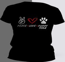 Load image into Gallery viewer, puppy yoga tee
