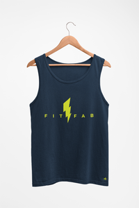 Fit Fab Men's Double Blend Muscle Tank - Fitfab.net